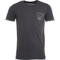 firetrap mens jackson t shirt charcoal marl