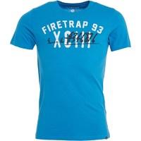 Firetrap Mens Hojo T-Shirt Cendre Blue