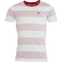 firetrap mens jayden t shirt true red