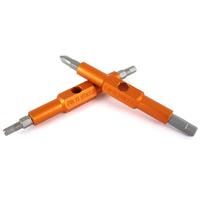 Fixit Stick Original Bike Tools - Orange / Standard B - 4mm, 5mm, 6mm Hex, Phillips #2