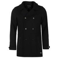 Firetrap Pea Coat Mens