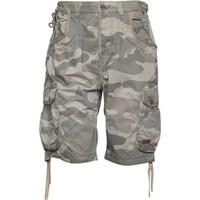 Firetrap Mens Manawar Camo Cargo Shorts Olive Camo