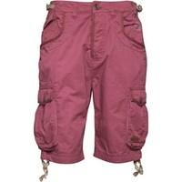 Firetrap Mens Velzy Cargo Shorts Maroon