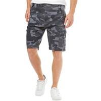 firetrap mens loke cargo shorts navy camp