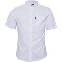 Firetrap Mens Alvin Short Sleeve Oxford Shirt White