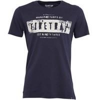 firetrap mens connor t shirt indigo