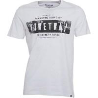 firetrap mens connor t shirt optic white