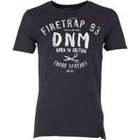 firetrap mens durable t shirt indigo