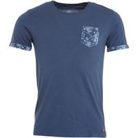 Firetrap Mens Jackson T-Shirt Dark Denim