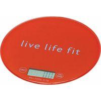 fitlosophy Digital Food Scale Red