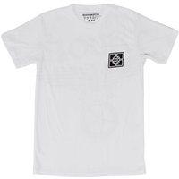 fit key pocket tee white