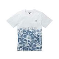Firetrap Santiago Skull T-Shirt Long