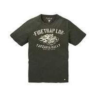 Firetrap Leo T-Shirt Long