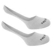 Firetrap Invisible Socks 2pk