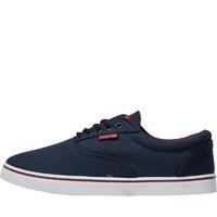 firetrap mens murphy canvas shoes navyred