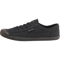 firetrap womens cutie canvas trainers black