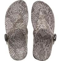 fitflop womens superjelly snake sandals blackwhite