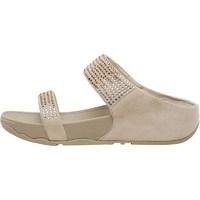 FitFlop Womens Flare Side Sandals Pebble