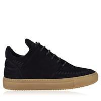 FILLING PIECES Suede Low Top Trainers
