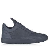 filling pieces low top grained trainers