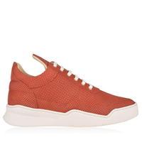 FILLING PIECES Perforated Low Top Trainers