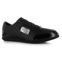 firetrap dr domello leather trainers mens