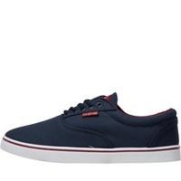 Firetrap Mens Murphy Canvas Shoes Navy/Red