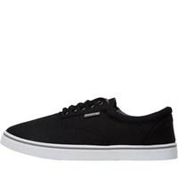 Firetrap Mens Murphy Canvas Shoes Black/Grey