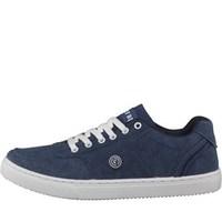 Firetrap Mens Slice Trainers Navy Canvas