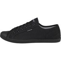 firetrap mens charlie canvas pumps black