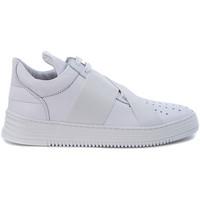 Filling Pieces Sneaker Low Top Crossover in pelle bianca men\'s Shoes (Trainers) in white