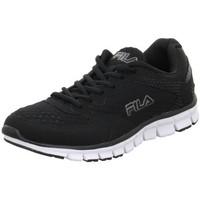 Fila Comet Run Low men\'s Shoes (Trainers) in Black