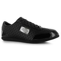 firetrap dr domello leather trainers mens