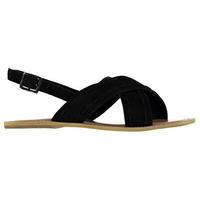 firetrap coal cross over ladies sandals