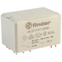Finder 66.22.9.012.0000 12V Relay DPDT DC 30A (PCB) 66.22
