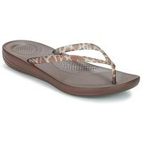FitFlop IQUSHION ERGONOMIC FLIP FLOP women\'s Flip flops / Sandals (Shoes) in brown