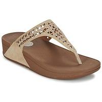 FitFlop CARMEL TOE-POST women\'s Sandals in BEIGE