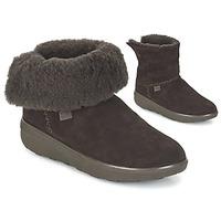 FitFlop SUPERCUSH MUKLOAFF SHORTY SUEDE women\'s Low Ankle Boots in brown