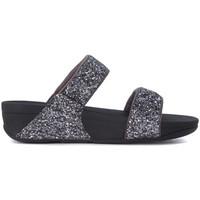 fitflop fitflop crystall silver sandal with sequins womens sandals in  ...