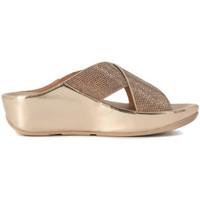 FitFlop FitFlop Crystall pink gold thong sandal with sequins women\'s Sandals in pink