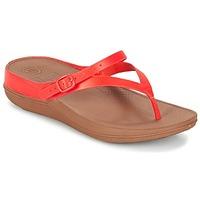 fitflop flip sandal womens flip flops sandals shoes in red