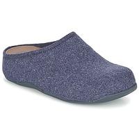 FitFlop SHUV FELT women\'s Slippers in blue