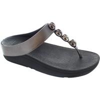 FitFlop Rola women\'s Flip flops / Sandals (Shoes) in Silver