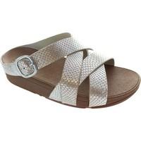 fitflop skinny criss cross womens sandals in beige