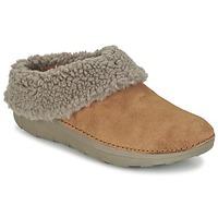 FitFlop LOAFF SNUG SLIPPER women\'s Clogs (Shoes) in brown