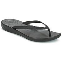FitFlop IQUSHION ERGONOMIC FLIP FLOP women\'s Flip flops / Sandals (Shoes) in black