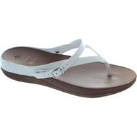 FitFlop Flip Leather Sandals women\'s Sandals in white