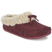 fitflop the cuddler snugmoc womens slippers in purple