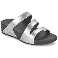 FitFlop SUPERJELLY TWIST women\'s Mules / Casual Shoes in Silver