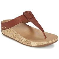 FitFlop IBIZA CORK women\'s Flip flops / Sandals (Shoes) in brown